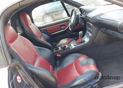 2001 BMW Z3 2.5I z USA, uszkodzony, nr VIN WBACN33481LM01095